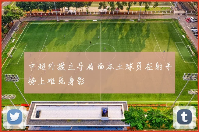 中超外援主导局面本土球员在射手榜上难觅身影